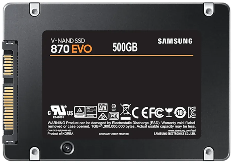 Samsung SSD 870 EVO SATA III 2.5 inch 500GB